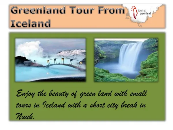 Greenland Tour From Iceland