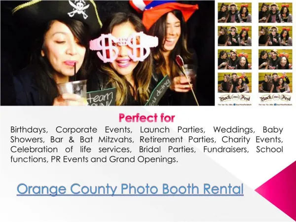 Photo Booth Orange County