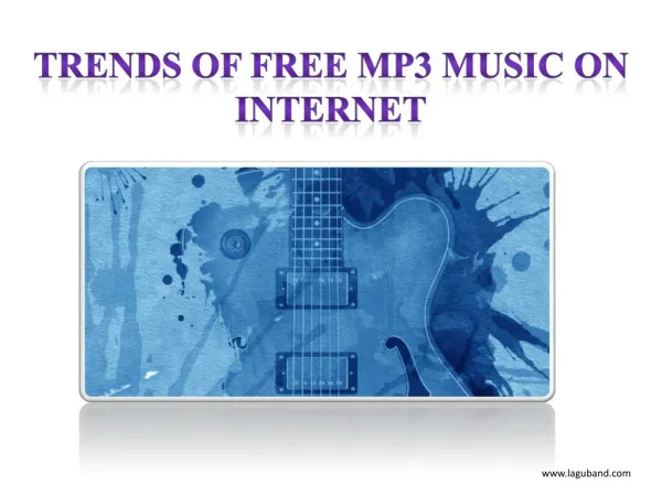 Download and play Free Mp3 Music on Internet