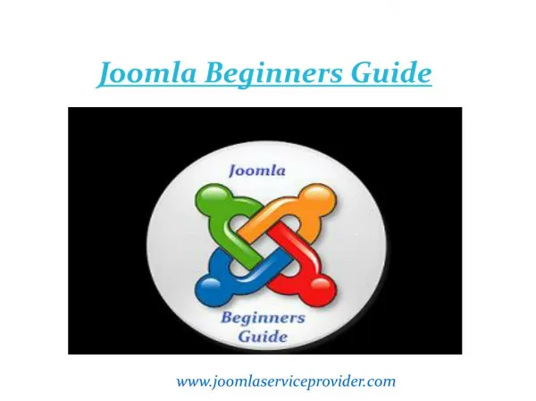 Joomla beginner's guide