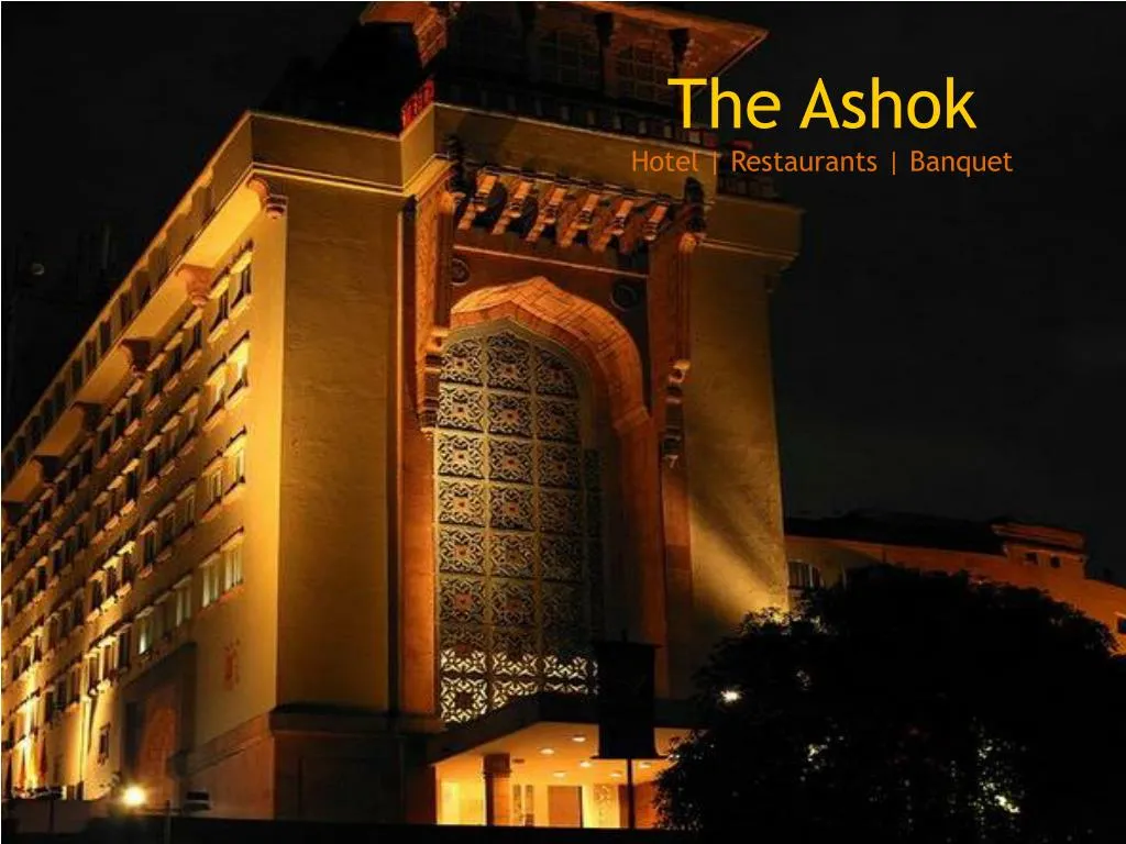 the ashok hotel restaurants banquet