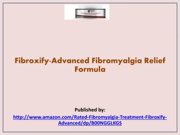 Advanced Fibromyalgia Relief Formula