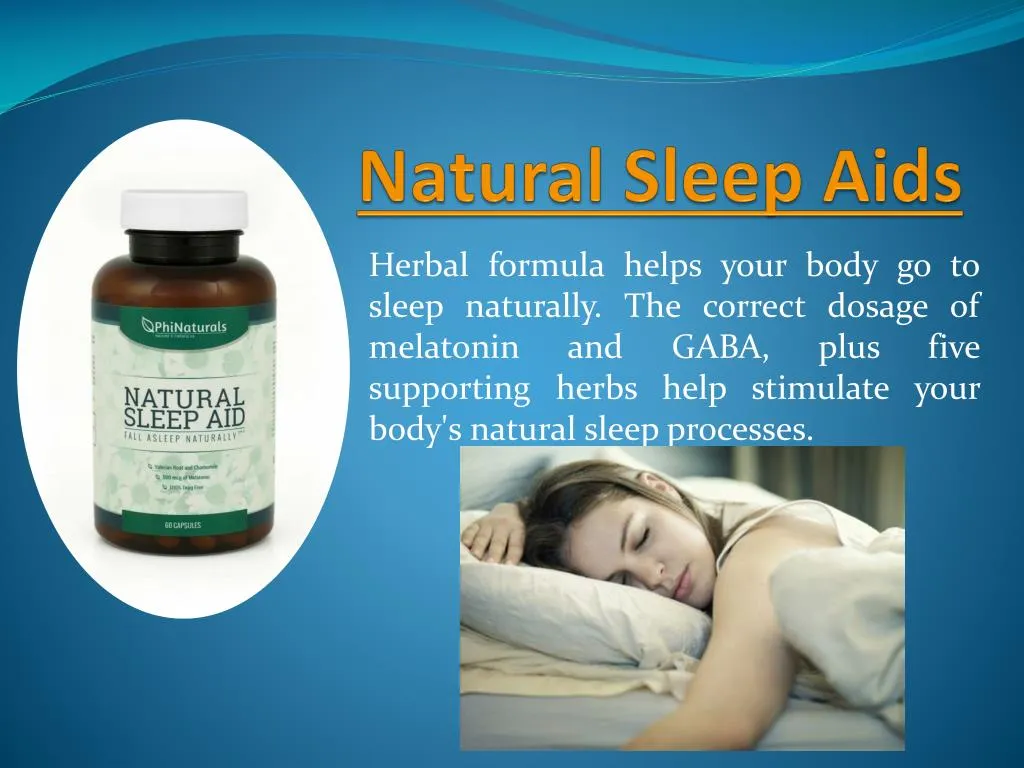 natural sleep aids