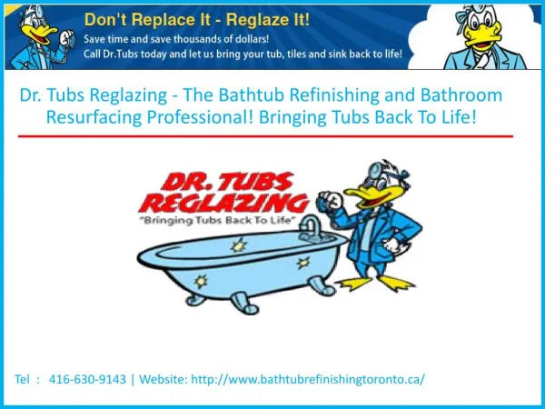 Bathtub Refinishing Toronto