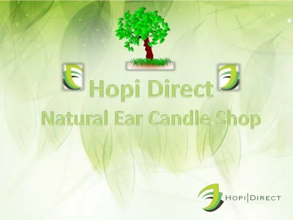 Hopi Ear Candles UK Online Shop