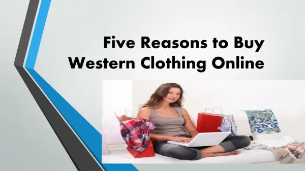 Five Reasons To Buy Western Clothes Online