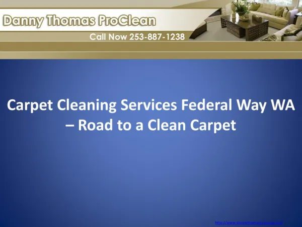 Carpet Cleaning Services Federal Way WA – Road to a Clean Carpet
