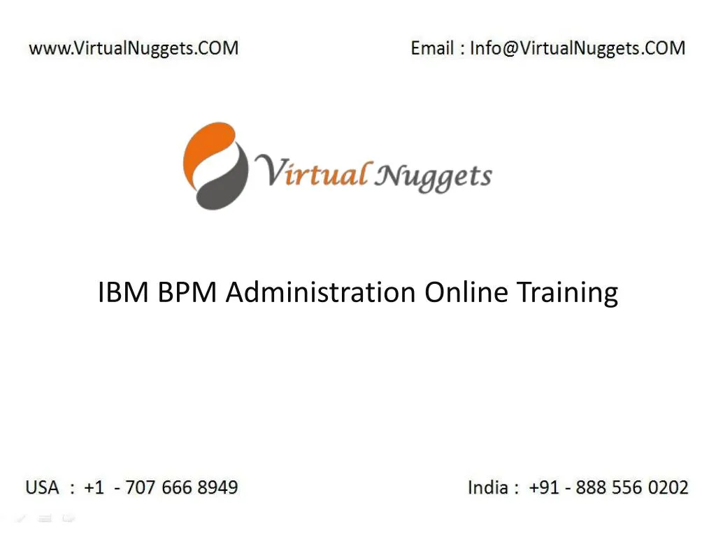 ibm bpm administration online training