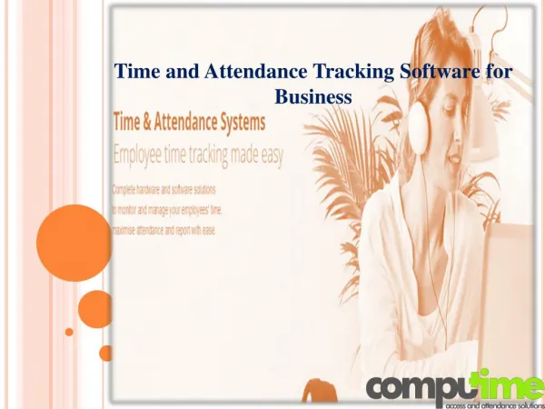 Time and Attendance Tracking Software for Business