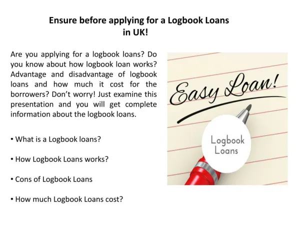 My car value is not £500? Still I’m eligible for logbook loans?