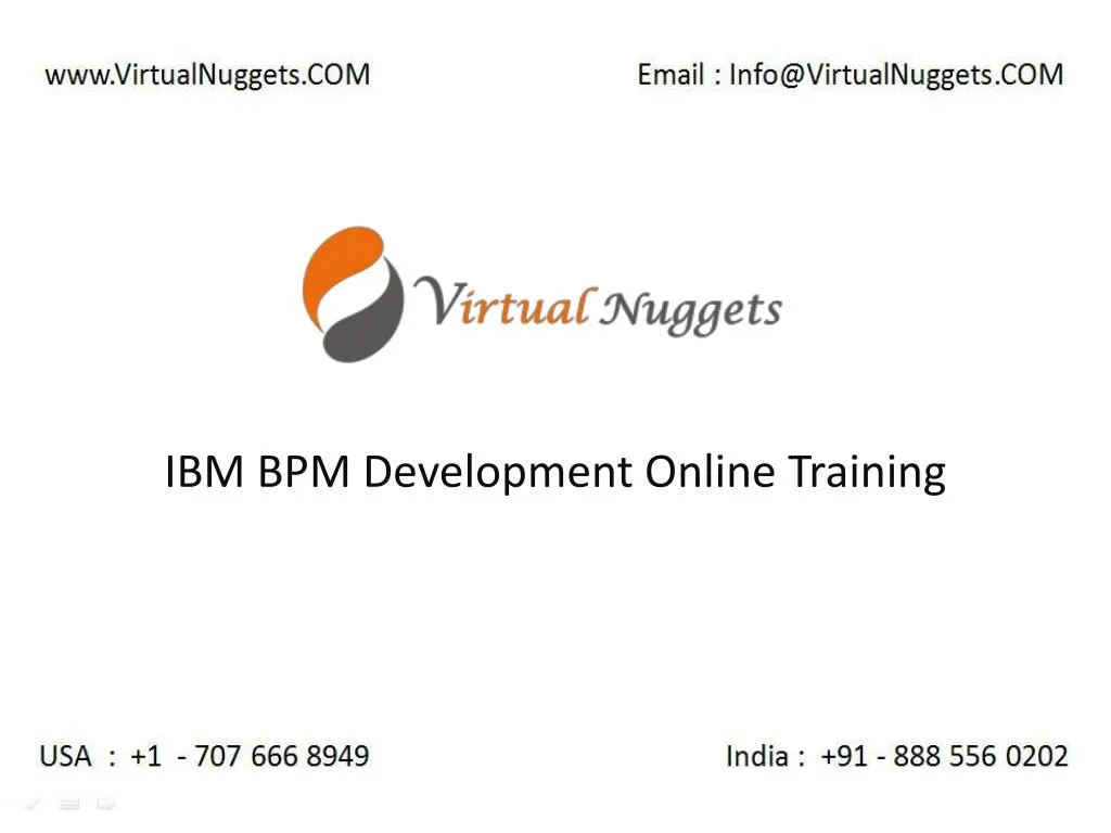 ibm bpm development online training