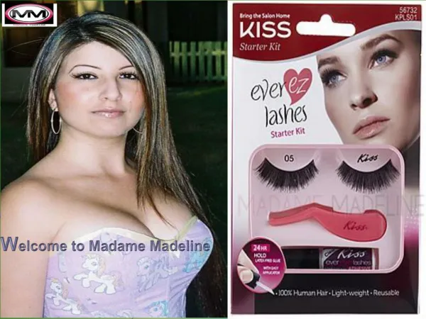 Get Ardell false eyelashes and accessories of Madame Madeline