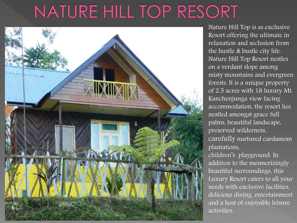 nature hill top resort