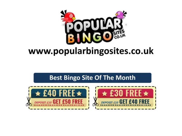 Some of Our Top Most Popular Bingo Sites of The Month