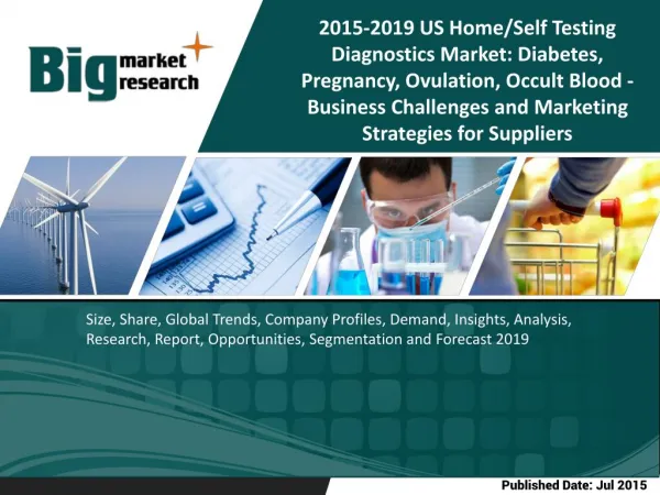 US Home/Self Testing Diagnostics Market-Business Challenges and Marketing Strategies for Suppliers