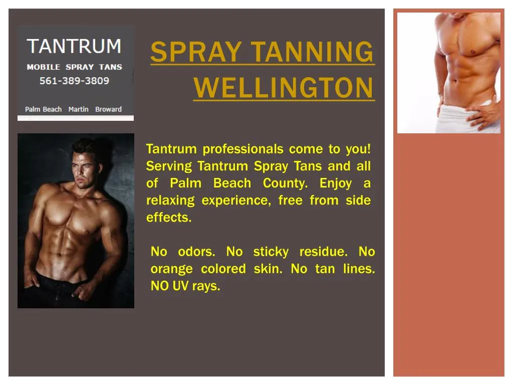 spray tanning wellington