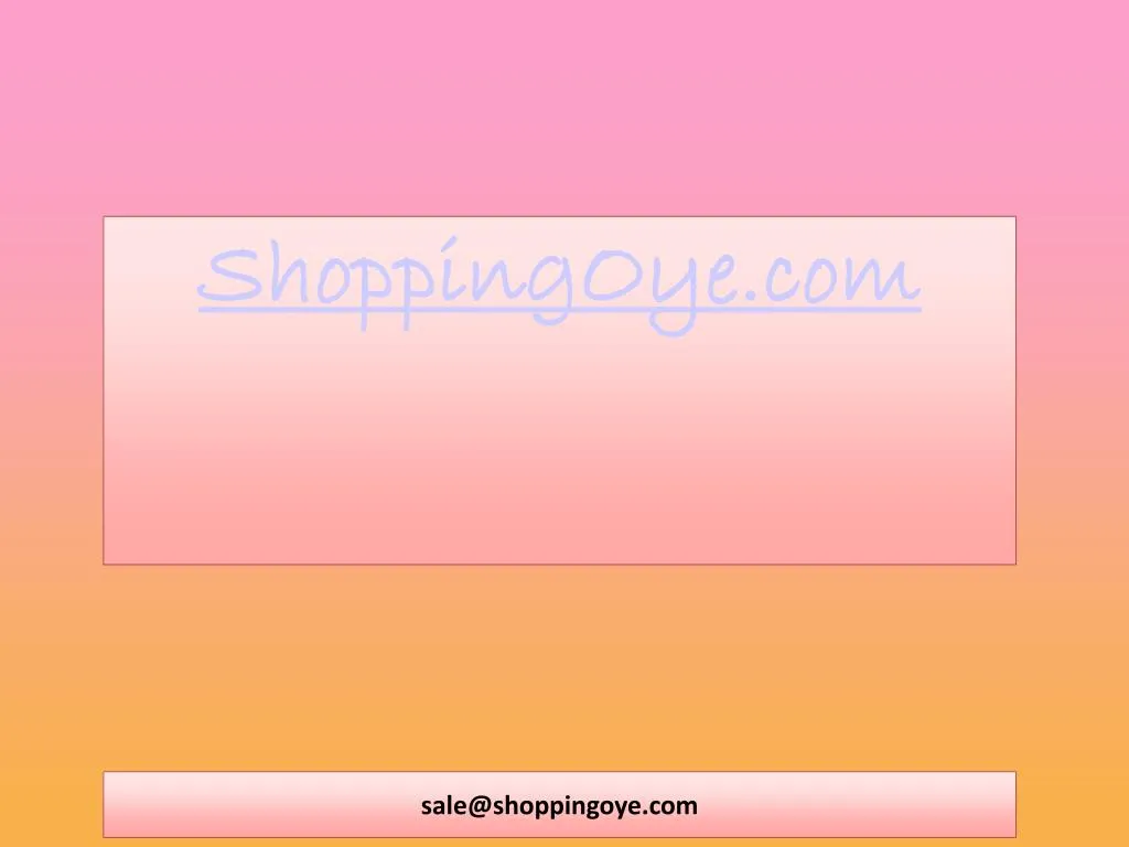 shoppingoye com