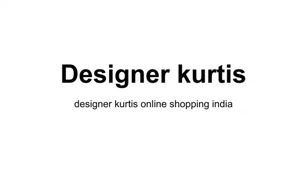 designer kurtis online shopping india
