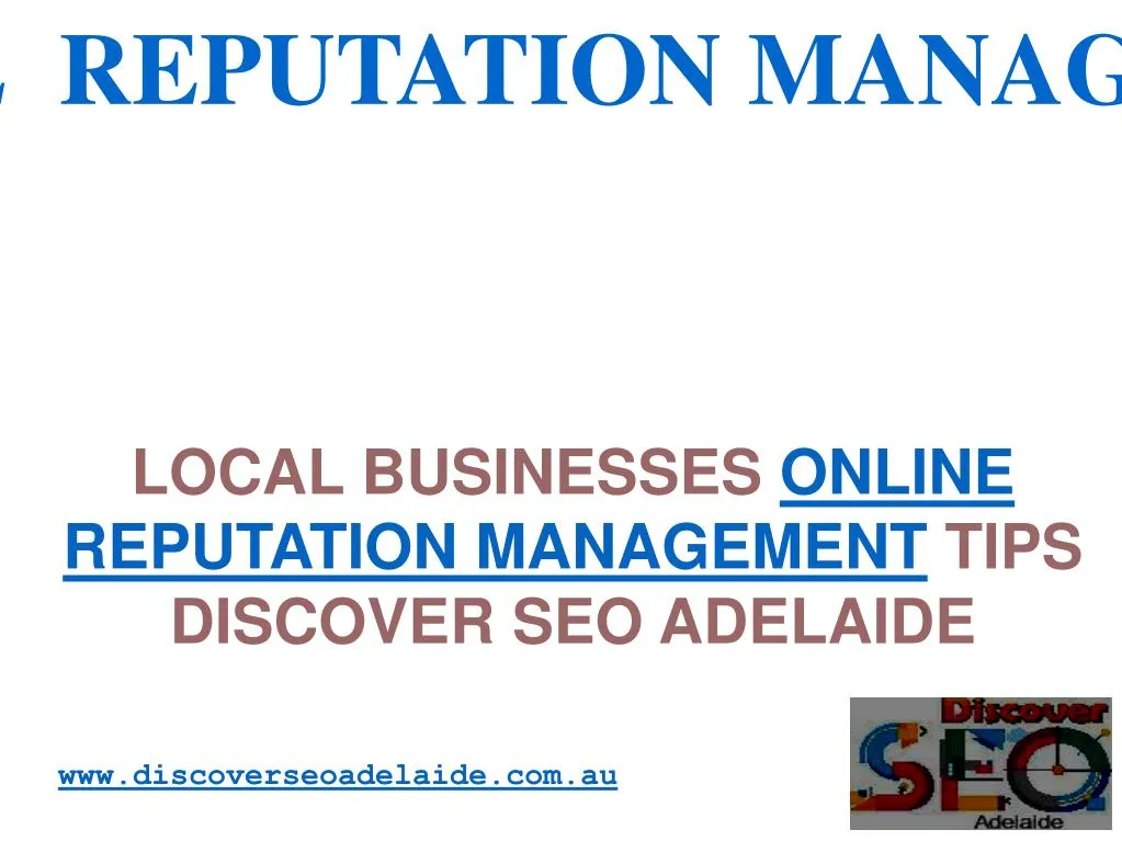 local businesses online reputation management tips discover seo adelaide