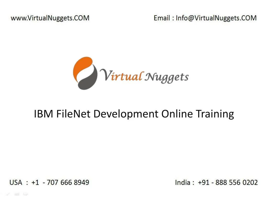 ibm filenet development online training
