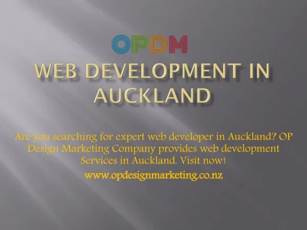 web development Auckland