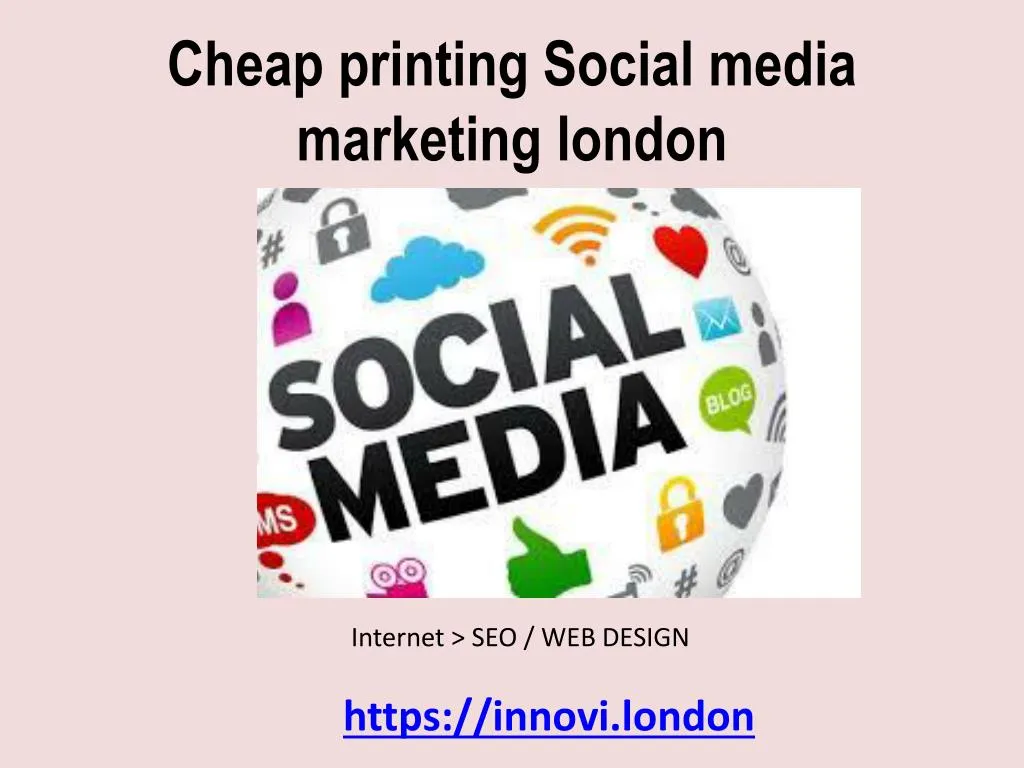 cheap printing social media marketing london