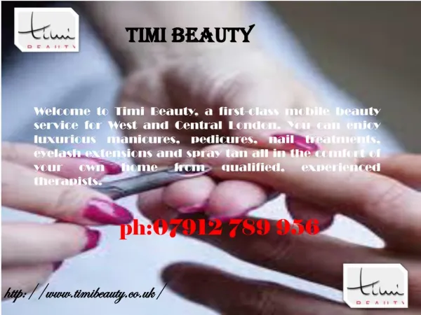 Timi Beauty - The Best Solution of all Beauty Problems