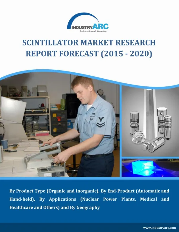 Scintillator Market Research Report