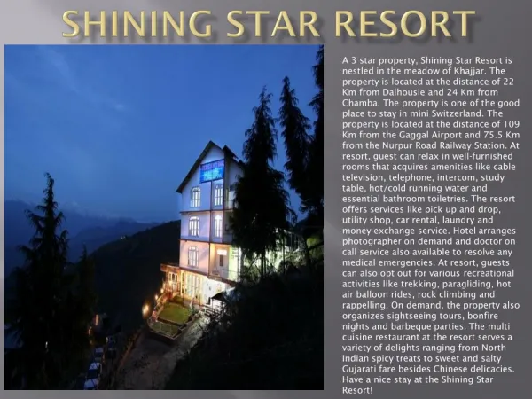 Shining Star Resort