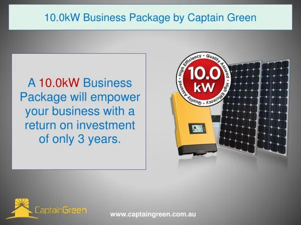 Solar Energy Packages Sydney (10.0kW)
