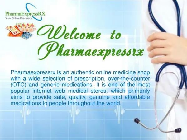 PharmaExpressrx.com - Online Medical Shop