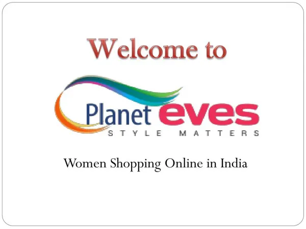 Online shopping for women - Planeteves