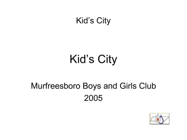 Kid s City