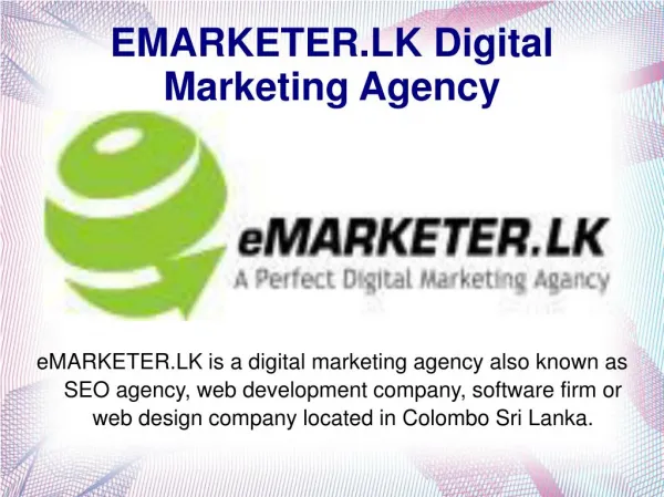 eMARKETER.LK Digital Marketing Agency