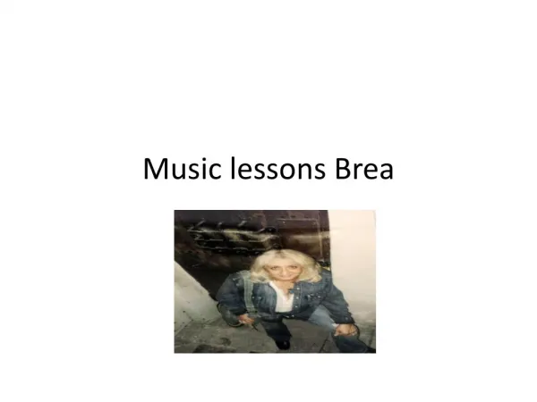 Music lessons in Yorba Linda