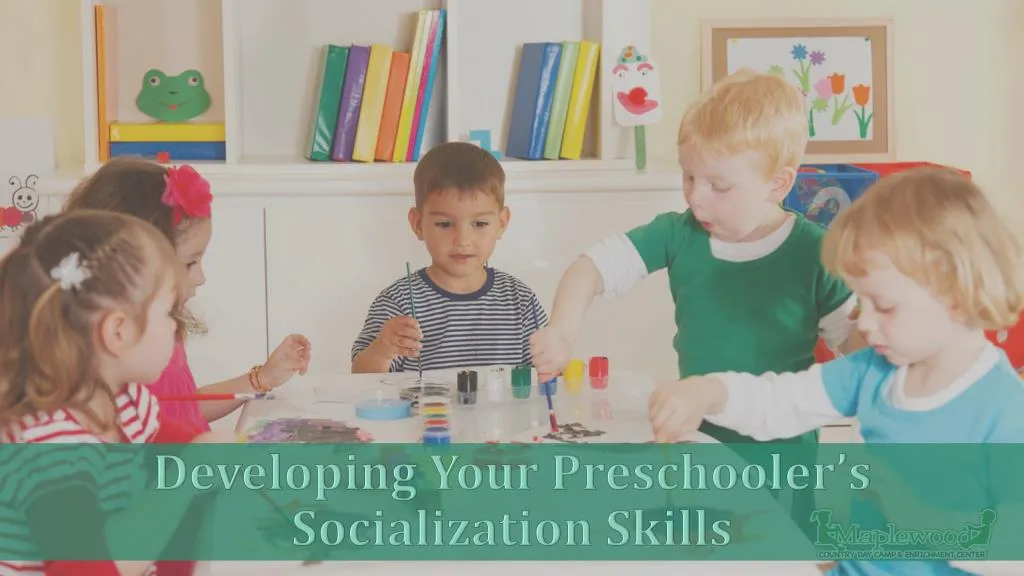 developing your preschooler s socialization skills