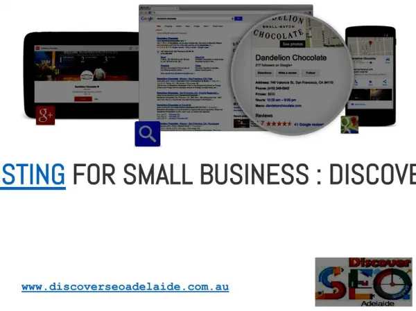 Google Local Listing For Small Business : Discover SEO Adelaide