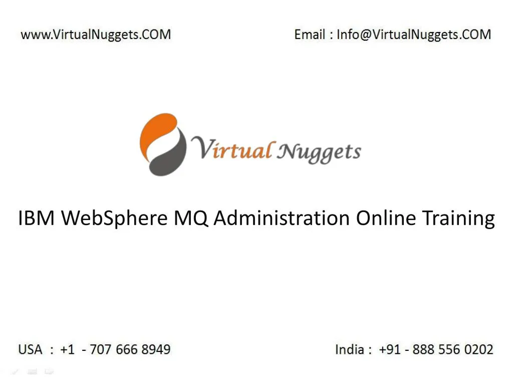 ibm websphere mq administration online training