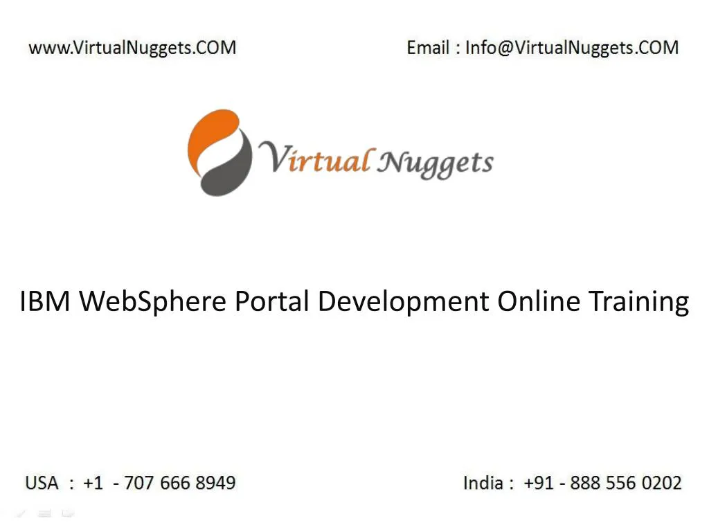 ibm websphere portal development online training