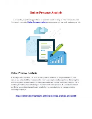 Online Presence Analysis - slide 1