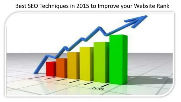 Best SEO Techniques in 2015 to Improve your Website Rank