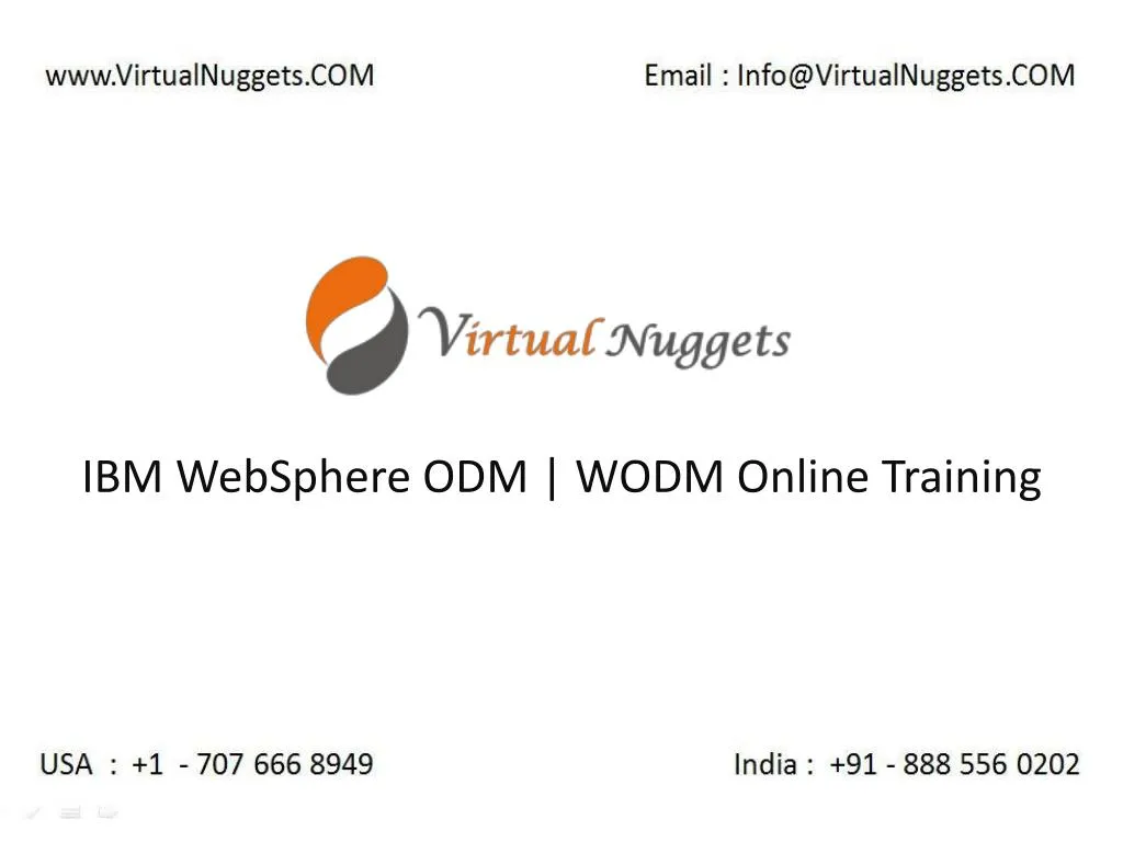 ibm websphere odm wodm online training