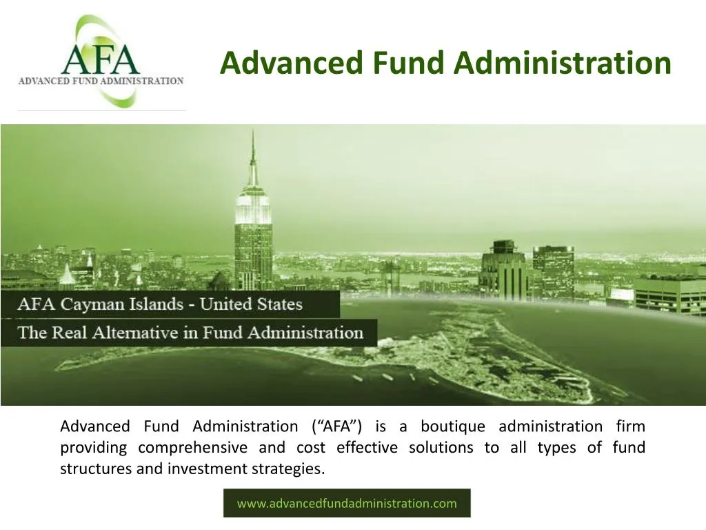 advanced fund administration