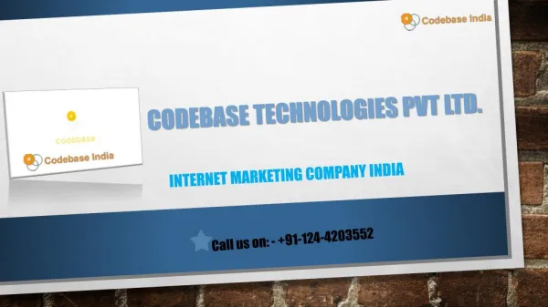 Internet Marketing Company in India