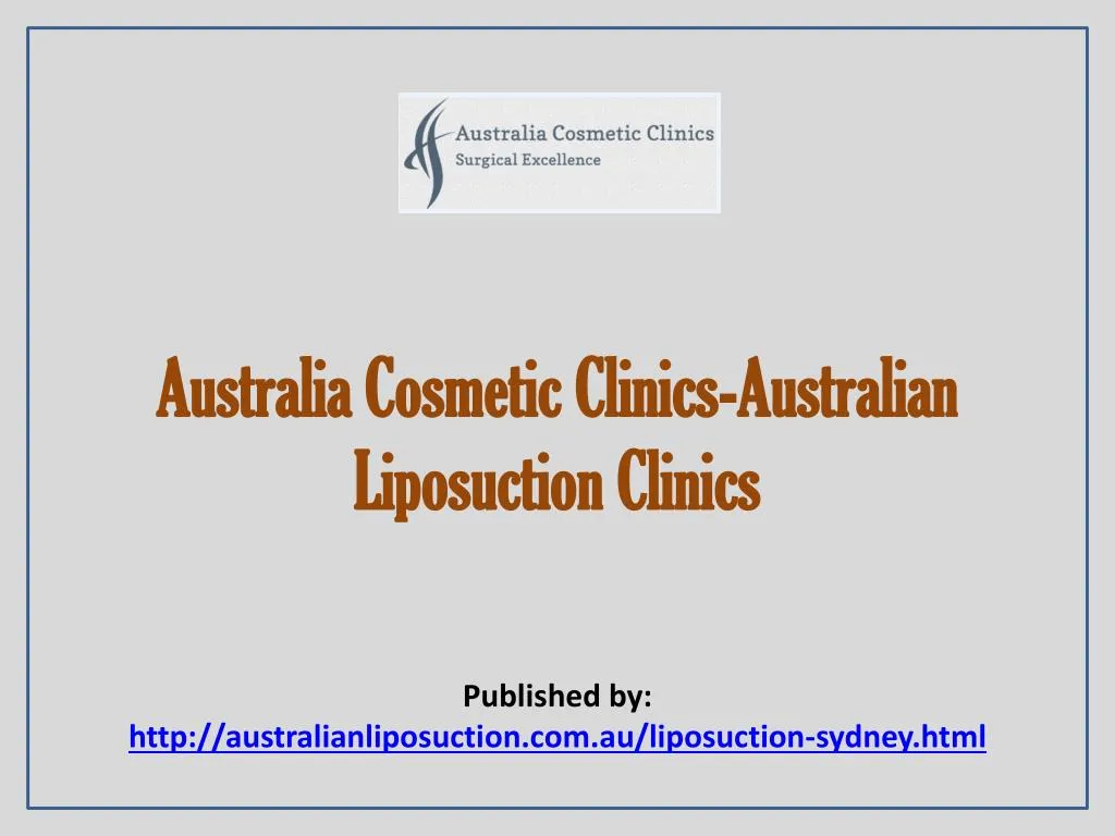 australia cosmetic clinics australian liposuction clinics