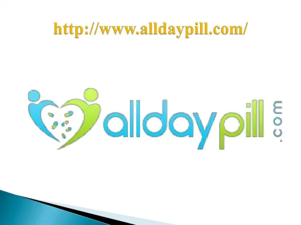 Buying prescription drugs | Ordering prescriptions online | AllDayPill