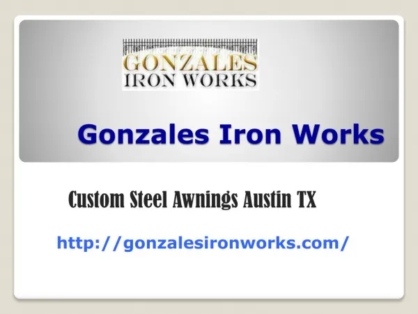 Custom Steel Awnings Austin TX