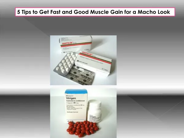 5 Tips to Get Fast and Good Muscle Gain for a Macho Look