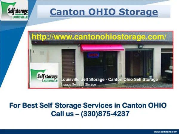 Canton OHIO Storage Columbus Rd