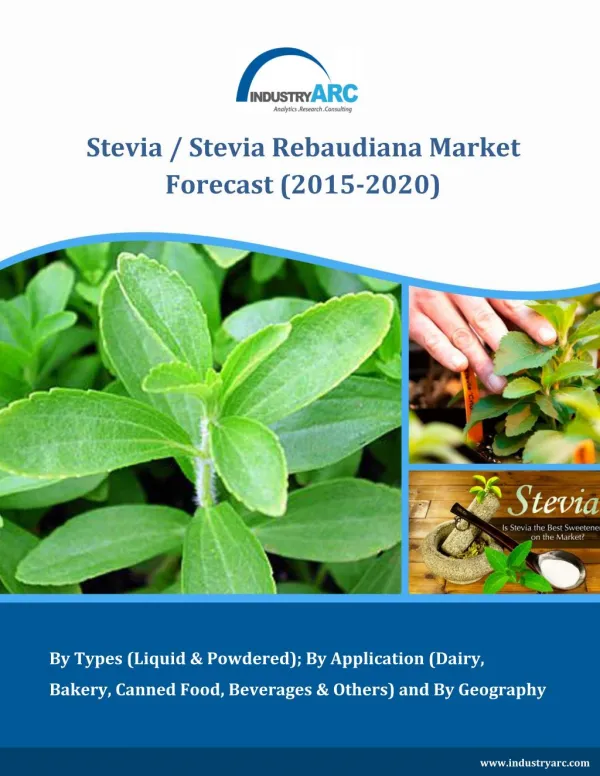 Stevia Rebaudiana Market